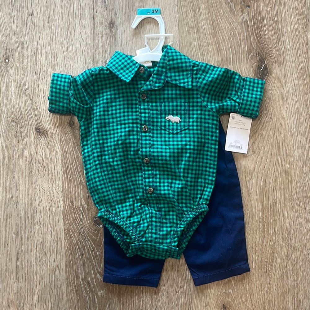 Baby boy 3 month pant set